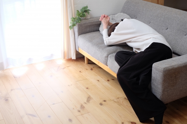 疲れたワーママ